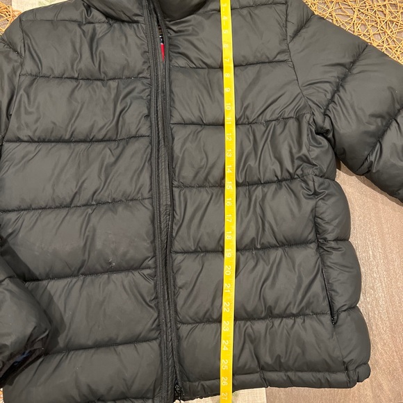 THE HUDSON'S BAY COMPANY HBC Men's Down Filled Hooded WINTER Puffer Coat BLACK S - Picture 14 of 14